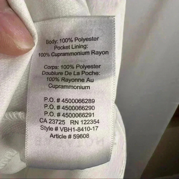 ARITZIA BABATON Womens White Louie Dress Sz 4 Slit Back Elegant Holiday Wedding - Picture 7 of 11